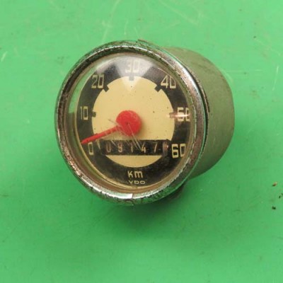 Tachometer 48mm bis 60km Puch MV-50/VS-50/MS-50