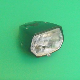 Scheinwerfer einsatz LED quadratisch Schwartz Puch Maxi