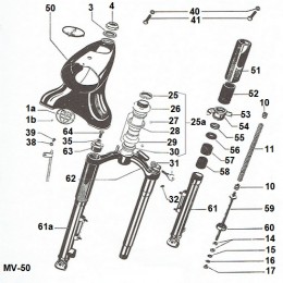 Gabel MV-50 Puch