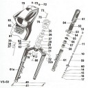 Gabel VS-50 Puch