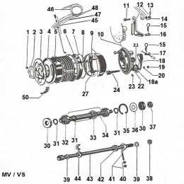 Hinterrad Puch MV / VS