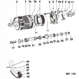 Vorderrad Puch MV / VS